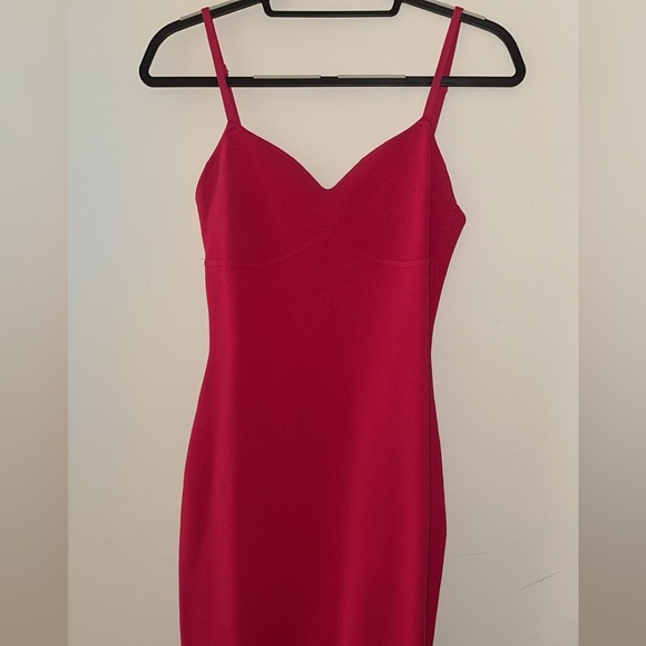 Pink Babaton lariat dress - Picture 3 of 4